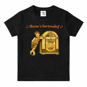 T-shirt kinderen jongen "Mama's hartendief"