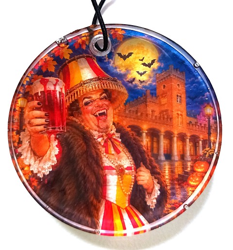 Epoxyschijf Halloween 6cm, doorschijnend PROMO 22/10 tem 1/11 - Afbeelding 5